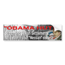 "Obama Huts" bumper stickers by kwikkarl "Obama Huts" bumper stickers
