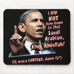 Obama I did not bow Mouse Pads