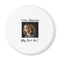 OBAMA I LOVE COMMUNISM magnets