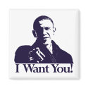 Obama I Want You! Magnet by HarryTerry Obama I Want You! Magnet