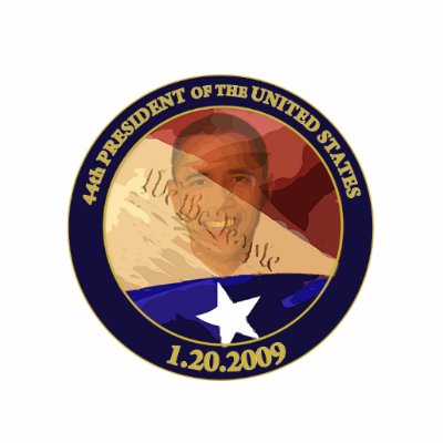 Obama Ignauguration Ornament Photo Cutout by obamageneration