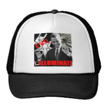 Obama - Illuminati Mesh Hats