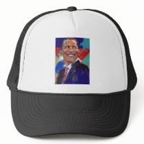 Obama Impressionist Mesh Hat