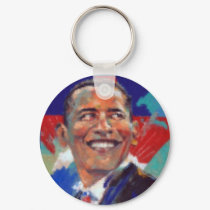Obama Impressionist keychains by talliktok_katauyak Obama Impressionist keychains