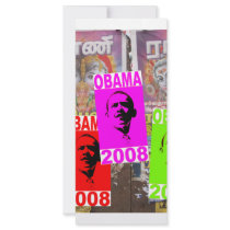 Obama in india rack cards