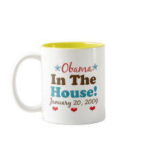 Obama In The House Mug