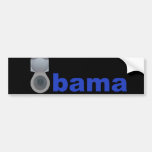 Obama in the toilet bumper stickers