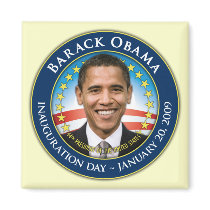 Obama Inaugural Magnet by eclontz Obama Inaugural Magnet