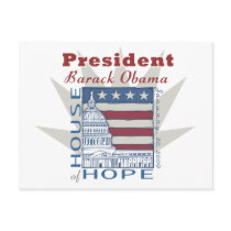 Obama Inaugural Memorabilia postcards
