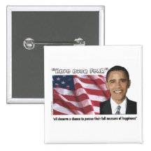 Obama Inaugural Quote Souvenirs Buttons