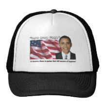 Obama Inaugural Quote Souvenirs Mesh Hats