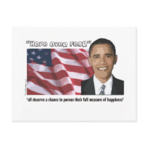 Obama Inaugural Quote Souvenirs postcards