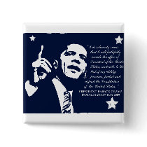 Obama Inaugural Speech buttons