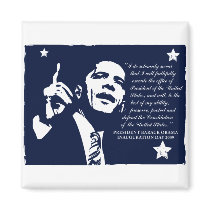 Obama Inaugural Speech magnets by SoCalTeeShirts Obama Inaugural Speech magnets