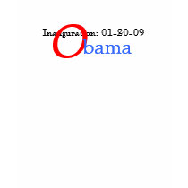 Obama Inauguration: 01-20-09 t-shirts