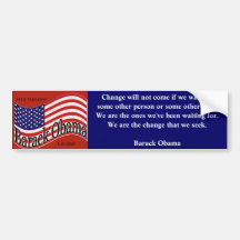 Obama Inauguration 2009 Bumper Sticker