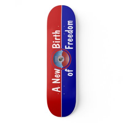 Obama Inauguration A New Birth of Freedom Skate Board Decks by obama_inauguration