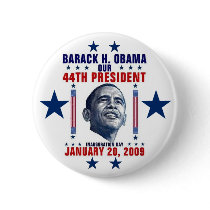 Obama Inauguration Pinback Button