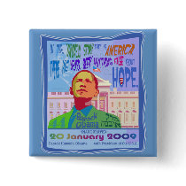 Obama Inauguration Buttons