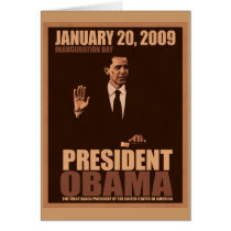 Obama Inauguration Card