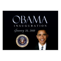 Obama Inauguration cards business cards by aslentz Obama Inauguration cards business cards