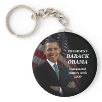 Obama Inauguration Celebration Keychain