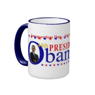 Obama Inauguration - Collector's Mug with Calendar mug