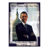 Obama Inauguration Day 2009 Commerative Poster posters