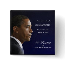 Obama Inauguration Day Button