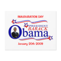 Obama Inauguration Day Celebration Postcard by inauguration_2009 Obama Inauguration Day Celebration Postcard