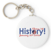 Obama Inauguration Day Keychain