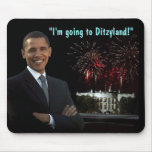 Obama Inauguration Humor - Ditzyland Mousepad