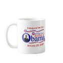 Obama Inauguration Keepsake Coffee Cup mugs