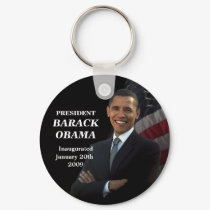 Obama Inauguration Keychain by inauguration_2009 Obama Inauguration Keychain