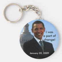 Obama Inauguration Keychain