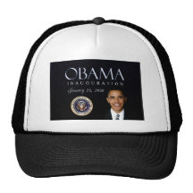 Obama inauguration mesh hat