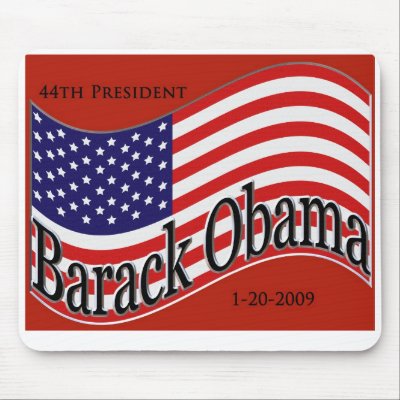 Obama Inauguration Mousepad Souvenier