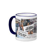 Obama Inauguration Newspaper Mug