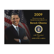 Obama Inauguration Party Invitation postcards by inauguration_2009 Obama Inauguration Party Invitation postcards