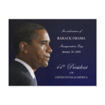 Obama Inauguration Party Invitation Postcard by inauguration_2009 Obama Inauguration Party Invitation Postcard