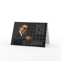 Obama Inauguration Party Invite cards by aslentz Obama Inauguration Party Invite cards