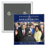 Obama Inauguration Photo Button