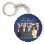 Obama Inauguration Photo Keychain