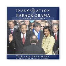 Obama Inauguration Photo magnets
