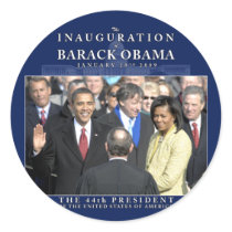 Obama Inauguration Photo stickers by SoCalTeeShirts Obama Inauguration Photo stickers