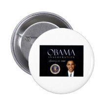 Obama inauguration pinback buttons