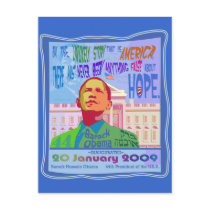 Obama Inauguration Postcard