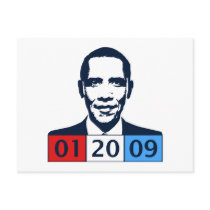 Obama Inauguration Postcard