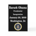 Obama Inauguration Souvenir Collectors cards by Obama_Souvenir Obama Inauguration Souvenir Collectors cards