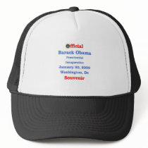 Obama Inauguration Souvenir Collectors hats
